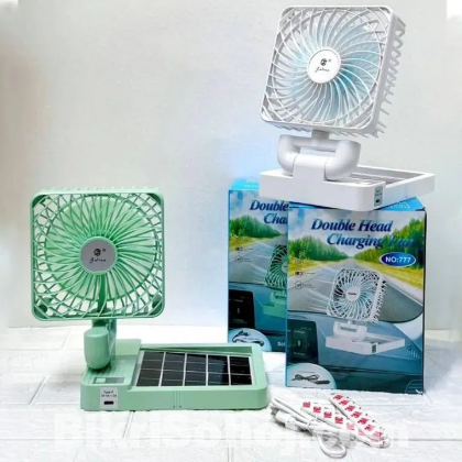 Solar Energy System Rechargeable Fan